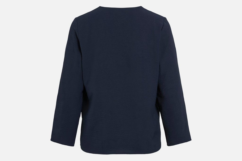 JOSA VNECK TOP NAVY BLAZER