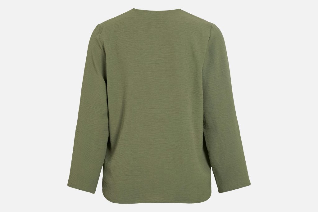 JOSA VNECK TOP OLIVINE