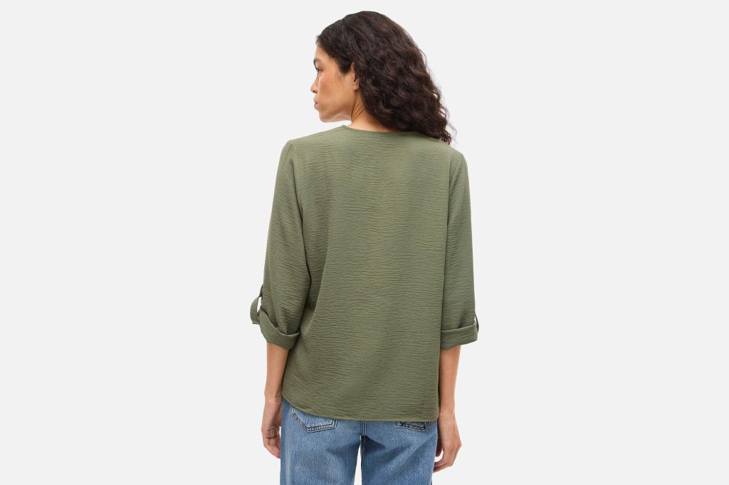 JOSA VNECK TOP OLIVINE
