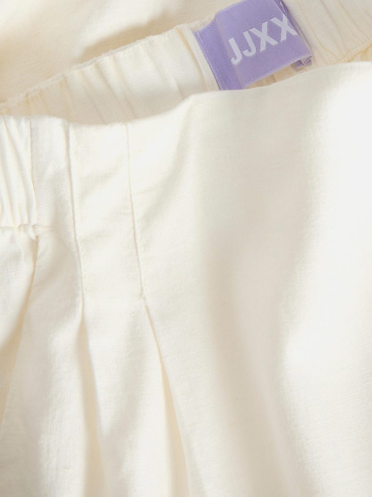 JXALMIRA LINEN BLEND HW PANT BLANC DE BLANC