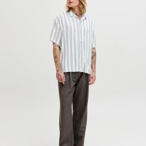 JJEJEFF RESORT STRIPE SHIRT CELESTIAL BLUE – Image 3