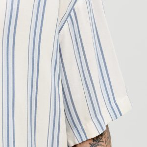 JJEJEFF RESORT STRIPE SHIRT CELESTIAL BLUE – Image 6