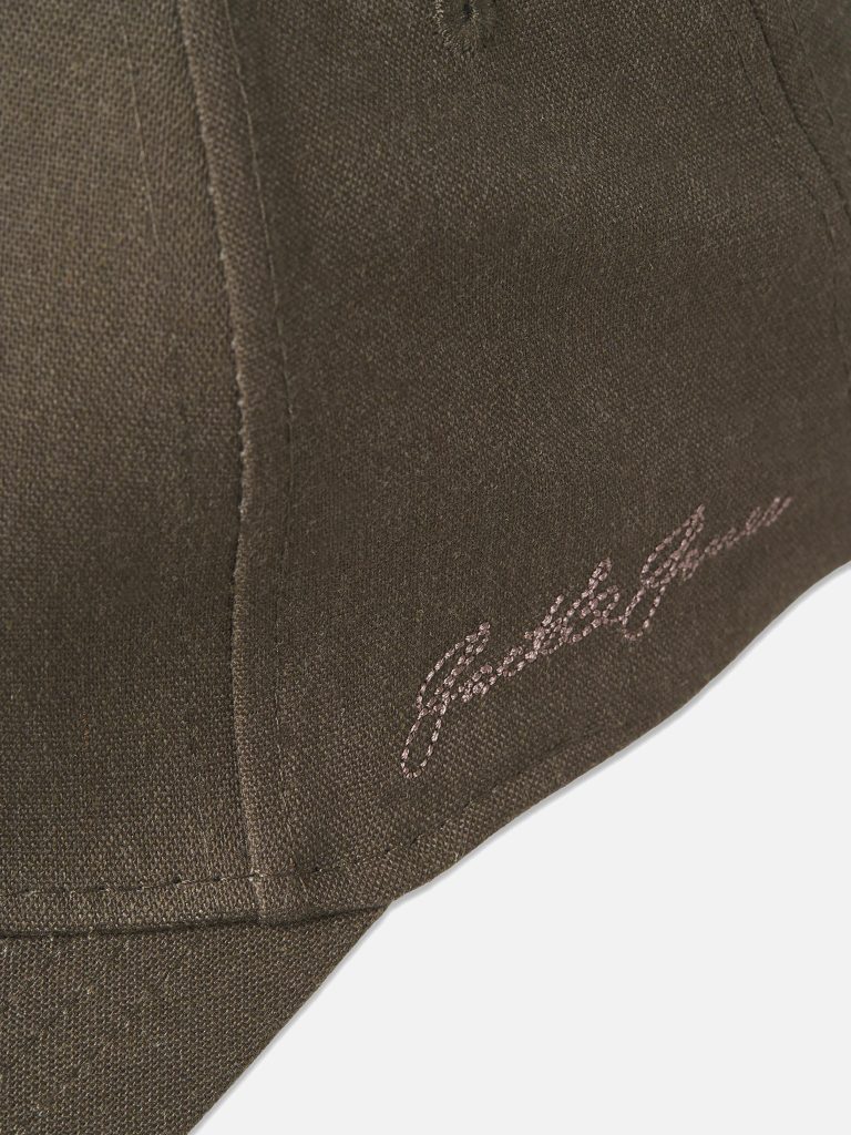 JACBASE LOUIS LINEN BLEND CAP FALCON