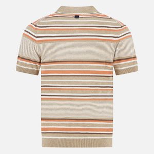 POLO KNITTED STRIPES SAND - Image 2