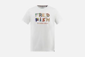 TSHIRT FISH PRINT BOY OFF WHITE