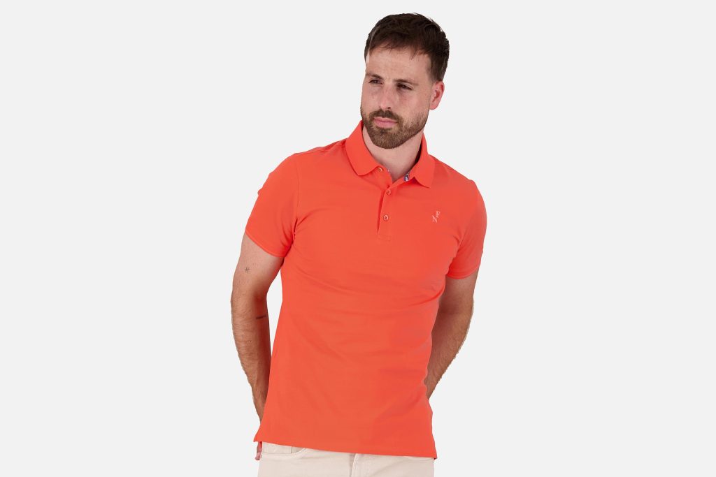 POLO FABRIC DYE BURNT CORAL
