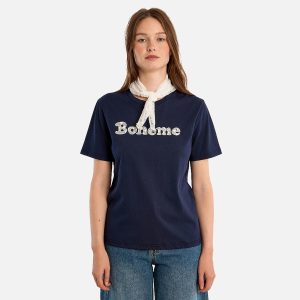 TSHIRT BOHEME NAVY BLUE - Image 1