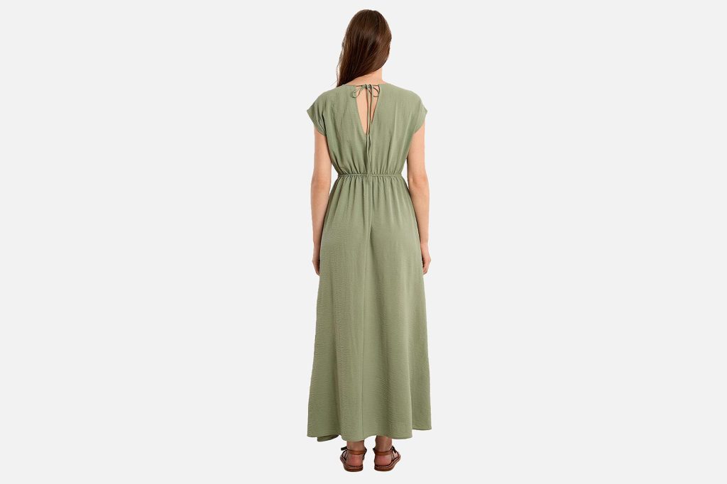 ROBE LONGUE MOLLY SAGE GREEN