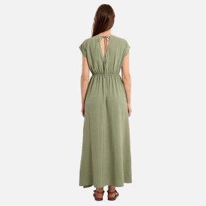ROBE LONGUE MOLLY SAGE GREEN - Image 2