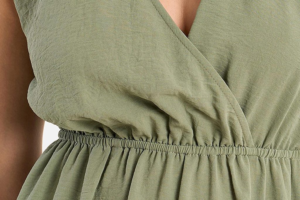 ROBE LONGUE MOLLY SAGE GREEN