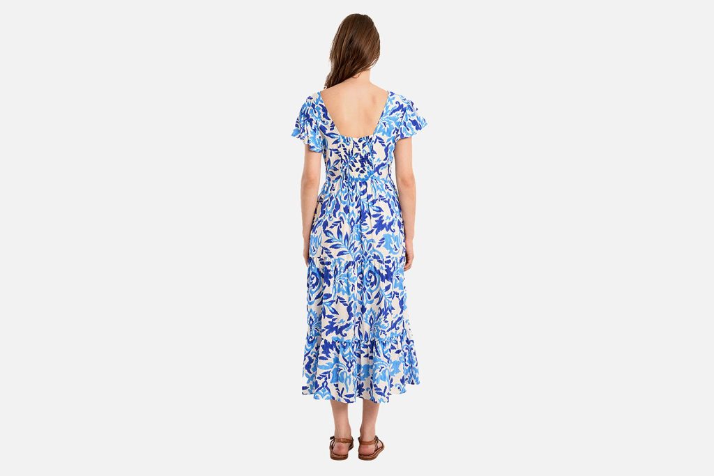 ROBE MOLLY BLUE PRINT