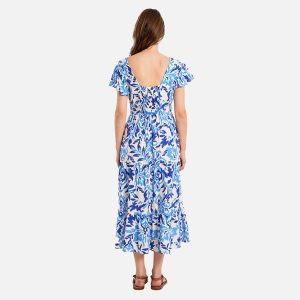 ROBE MOLLY BLUE PRINT - Image 2