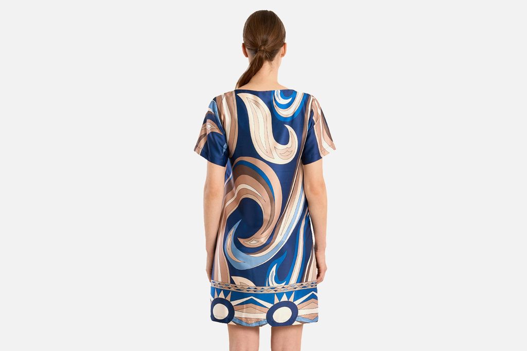 ROBE CHEMISE MOLLY BLUE PRINT