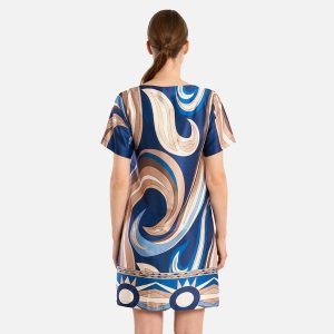ROBE CHEMISE MOLLY BLUE PRINT - Image 2