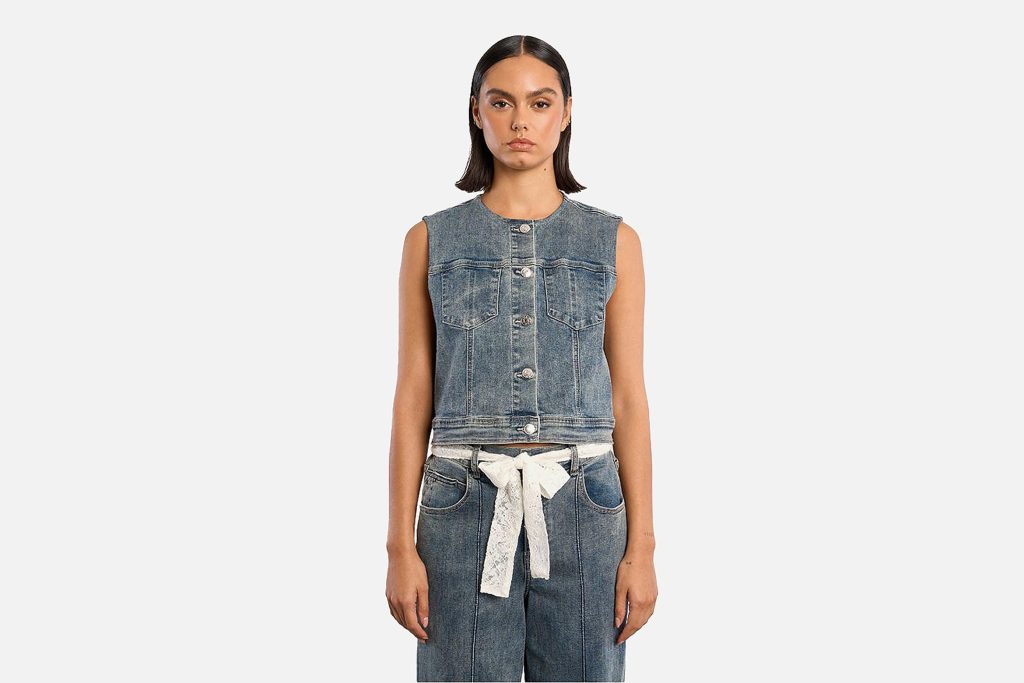 VESTON LILI DENIM BLUE