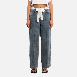 JEAN DROIT LILI DENIM BLEU - Image 1