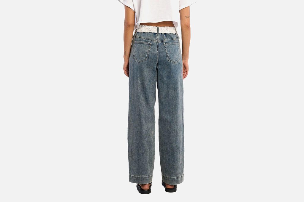 JEAN DROIT LILI DENIM BLEU