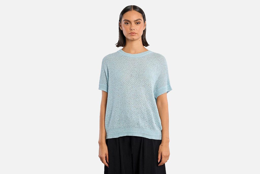 PULL LILI MAILLES LIGHT BLUE