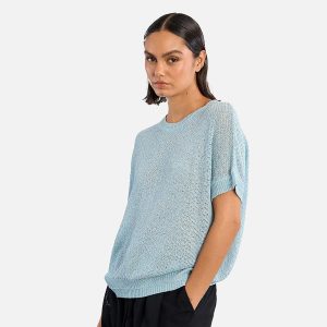 PULL LILI MAILLES LIGHT BLUE - Image 3