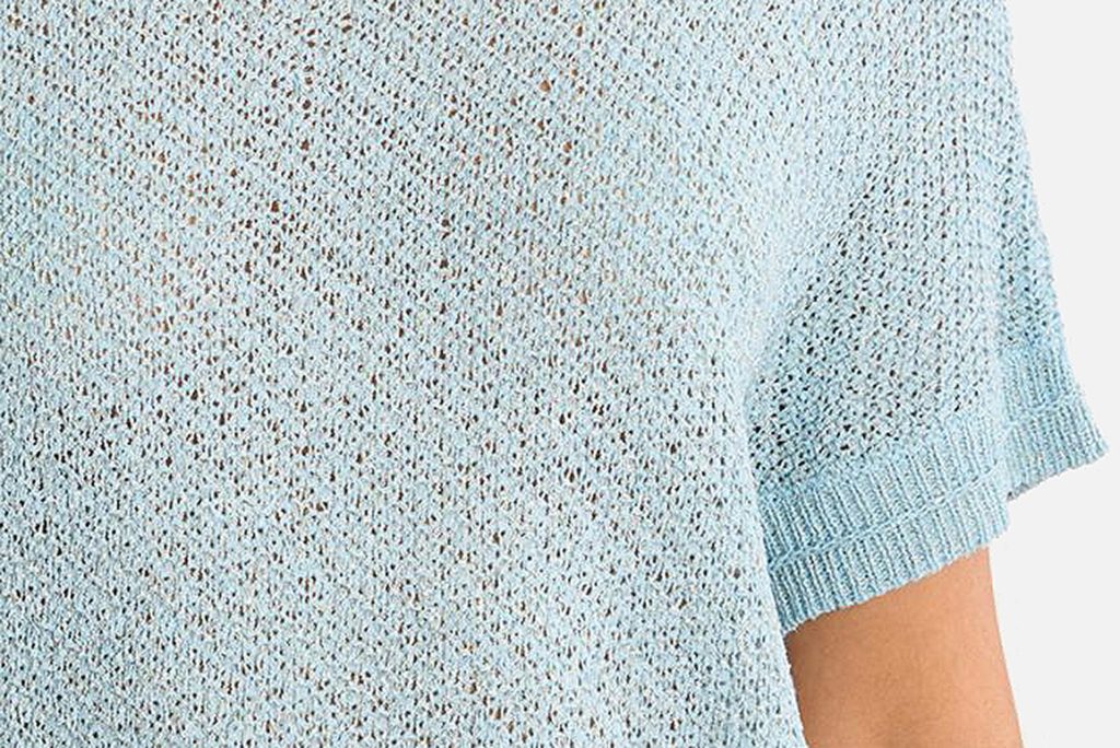 PULL LILI MAILLES LIGHT BLUE