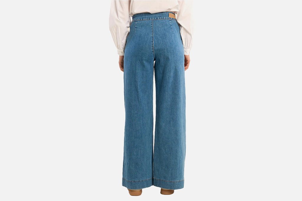 JEANS MOLLY WIDE LIGHT BLUE