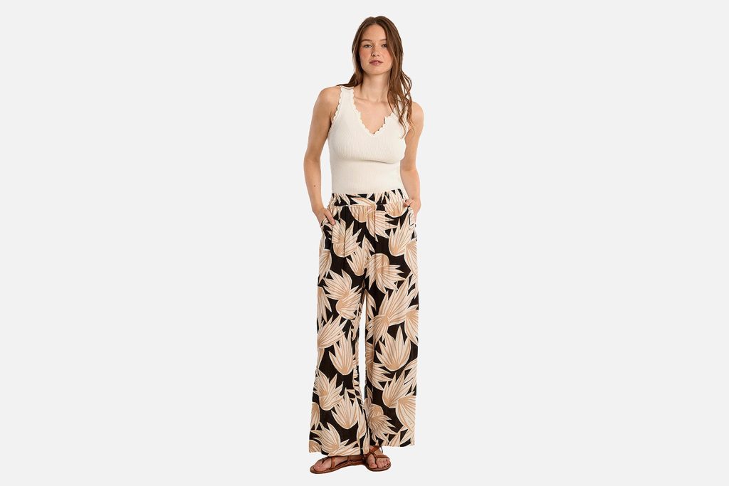 PANT MOLLY FLUIDE BLACK AVA