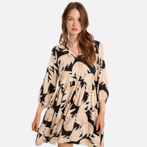 ROBE COURTE MOLLY IMP BLACK AVA - Image 3