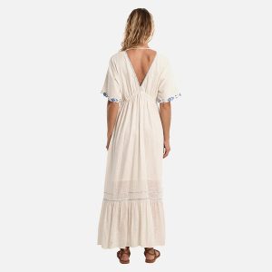 ROBE MOLLY LONGUE BRODERIES BLANC - Image 2