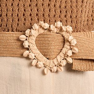 CEINTURE RAPHIA BOUCLE MOLLY - Image 3