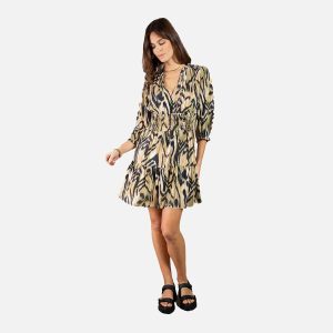 MARGUERITE ROBE PRINT CEIBA – Image 2