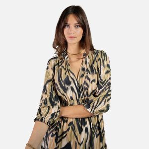 MARGUERITE ROBE PRINT CEIBA – Image 4