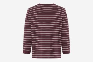 CIRA M BORDEAUX STRIPES