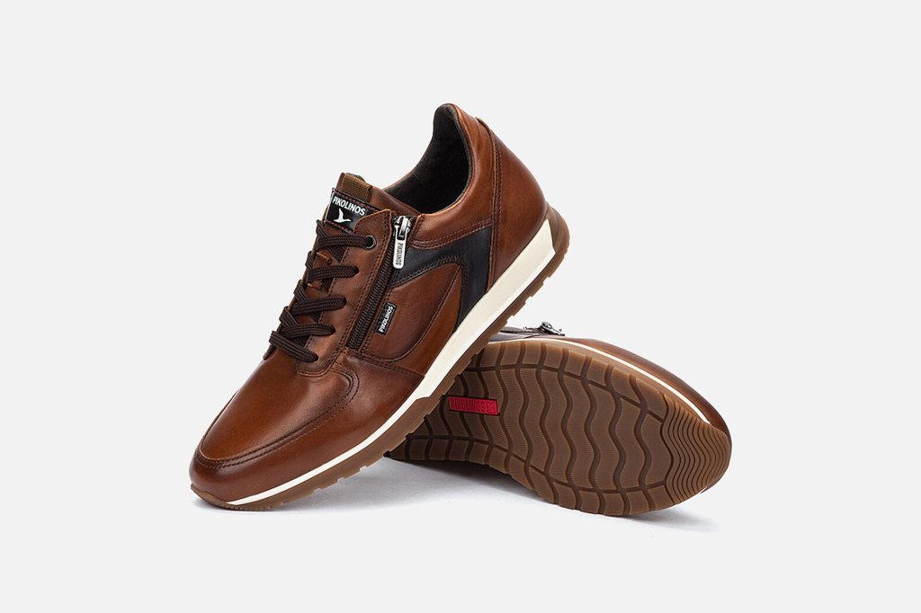 CAMBIL ZIP LACE COGNAC