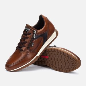 CAMBIL ZIP LACE COGNAC - Image 4