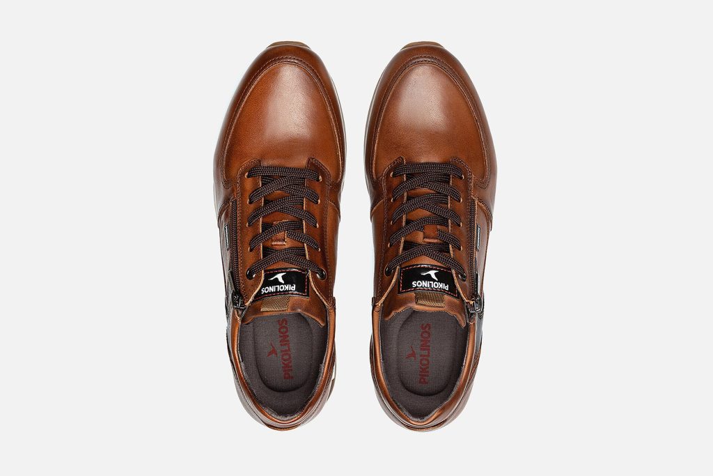 CAMBIL ZIP LACE COGNAC