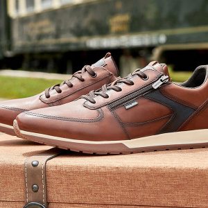 CAMBIL ZIP LACE COGNAC - Image 6