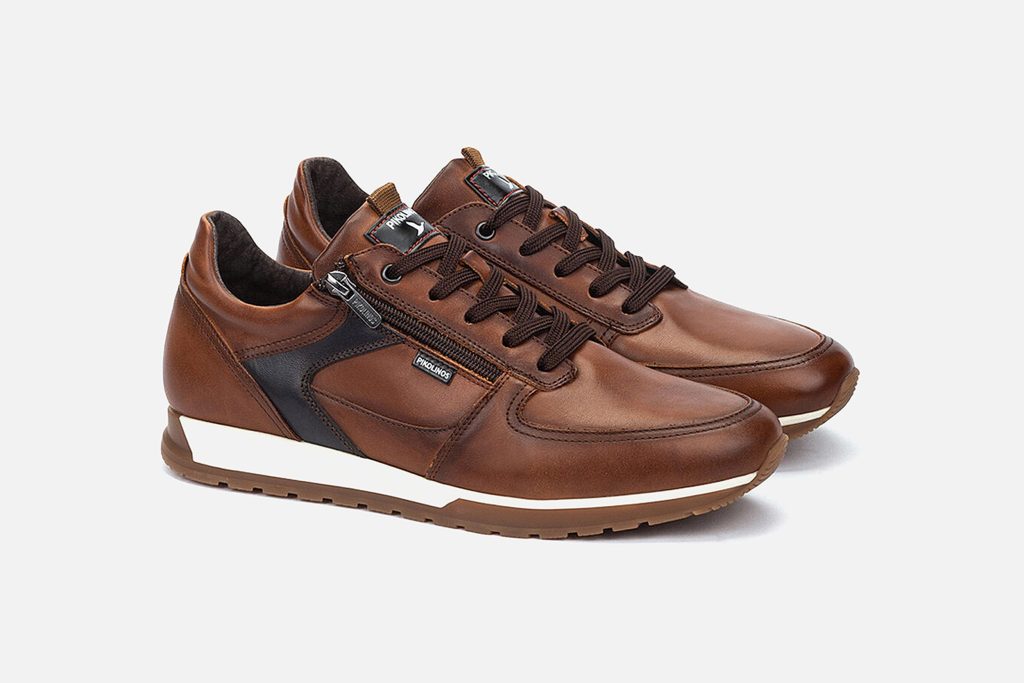 CAMBIL ZIP LACE COGNAC