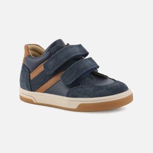 VIANNEY SCRATCH BLEU ET CAMEL – Image 2