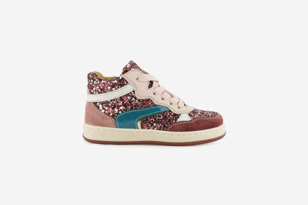 NICOLETTE BORDEAUX ROSA GLITTER