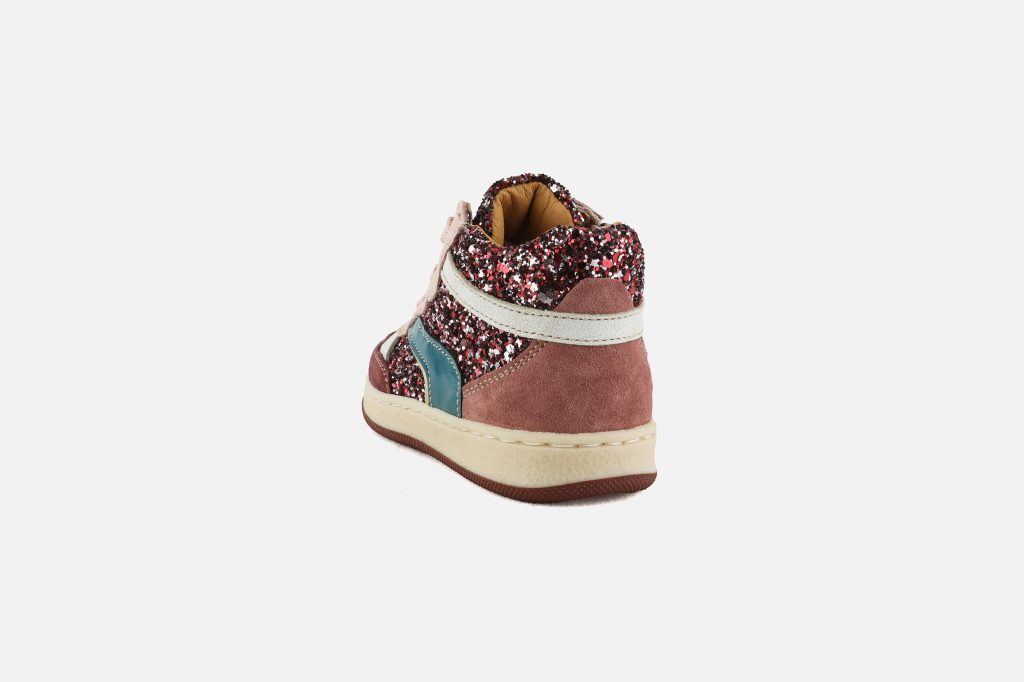 NICOLETTE BORDEAUX ROSA GLITTER