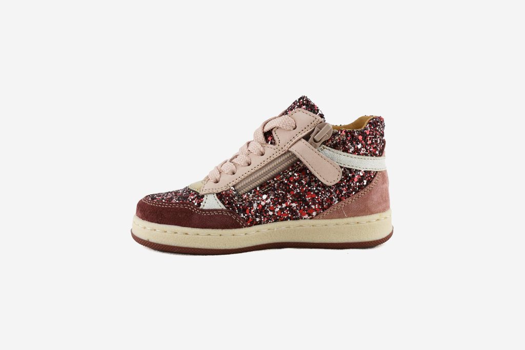 NICOLETTE BORDEAUX ROSA GLITTER
