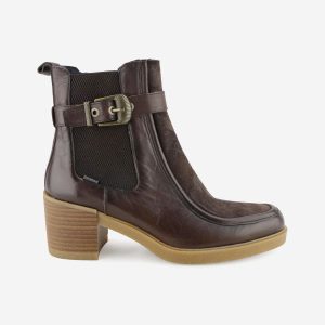 CARMINA BOOTS DARK BROWN - Image 1