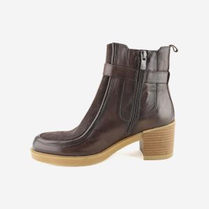 CARMINA BOOTS DARK BROWN - Image 4