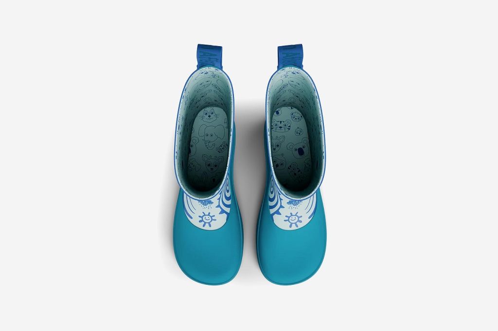 RAIN BOOTS VEGAN PLASHY REQUIN