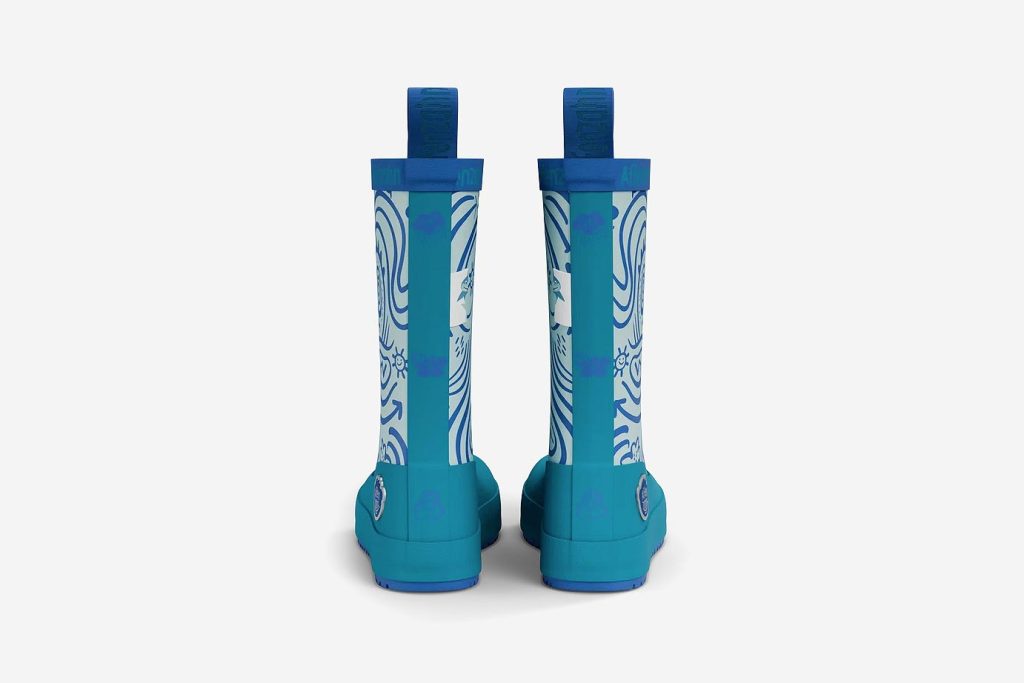 RAIN BOOTS VEGAN PLASHY REQUIN
