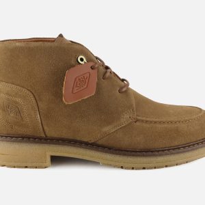 SOCLE BOOT SUEDE COGNAC – Image 1