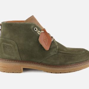 SOCLE BOOT SUEDE KHAKI - Image 1