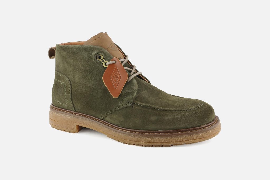 SOCLE BOOT SUEDE KHAKI