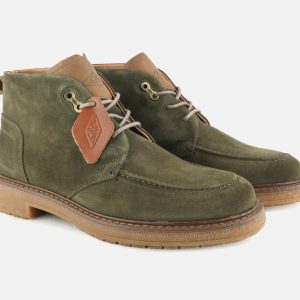 SOCLE BOOT SUEDE KHAKI - Image 6