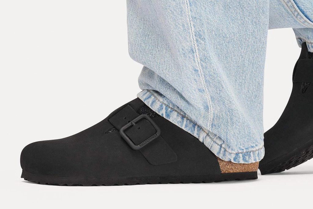 BOSTON NUB WIRE BUCKLE BLACK NARROW